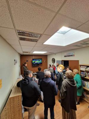 INAUGURATION SALLE DE VIE CDEF DE SENLIS
